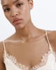 MANGO MANGO Asymmetrical Lace Lingerie Top - 3