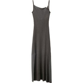 MANGO MANGO Asymmetrical Striped Knit Dress