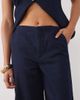 Mango Mango Avery 100% cotton straight jeans in dark blue - part of a set - 4