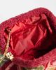 Mango Mango beaded clutch bag in red - 2