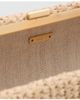 MANGO MANGO Beaded Natural Fiber Shoulder Bag - 2