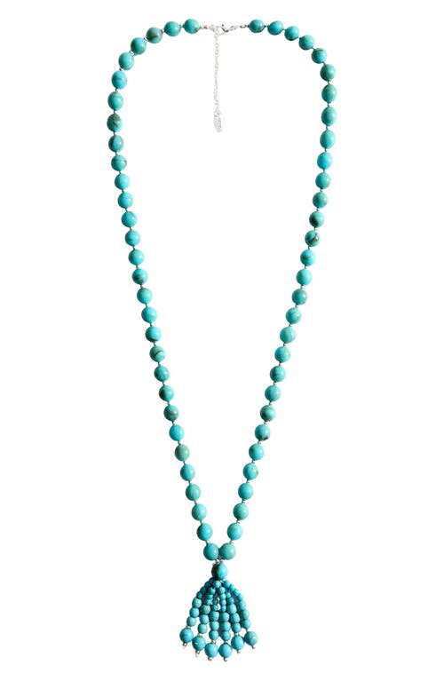 MANGO MANGO Beaded Tassel Necklace
