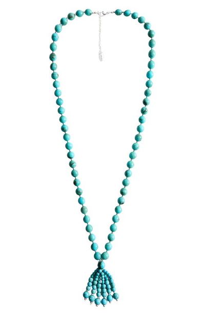MANGO MANGO Beaded Tassel Necklace