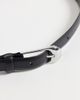 Mango Mango belt with silver-tone buckle in black - 3