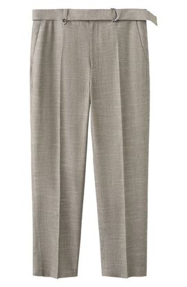 MANGO MANGO Belted Relaxed Fit Pants