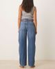 Mango Mango Bet barrel jeans in dark blue - 2