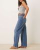 Mango Mango Bet barrel jeans in dark blue - 3