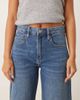Mango Mango Bet barrel jeans in dark blue - 4