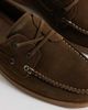 Mango Mango boat shoes in brown - 4