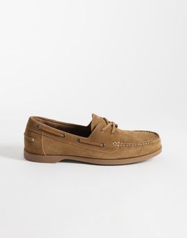 Mango Mango boat shoes in tan-Brown