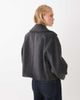 Mango Mango bomber jacket in navy plaid - 3