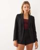 Mango Mango Boreal tailored blazer in black - part of a set - 1