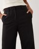Mango Mango Boreal tailored straight trouser set in black - 2
