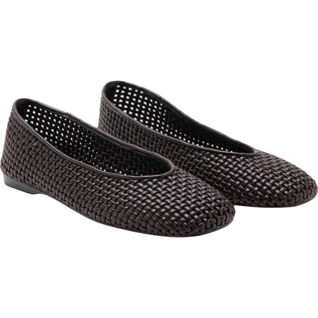 MANGO MANGO Braided Ballet Flat