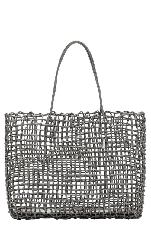 MANGO MANGO Braided Shopper Tote