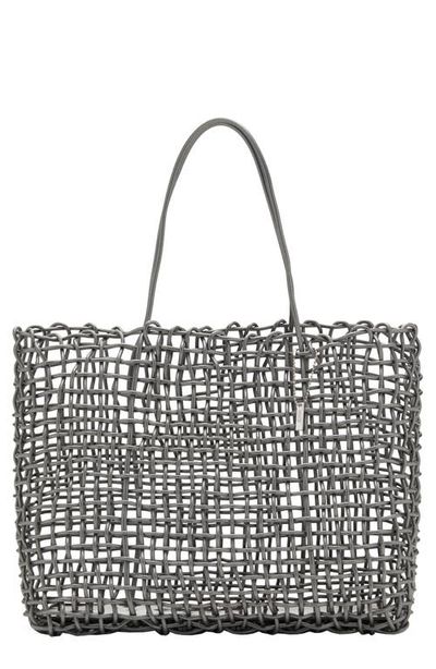 MANGO MANGO Braided Shopper Tote