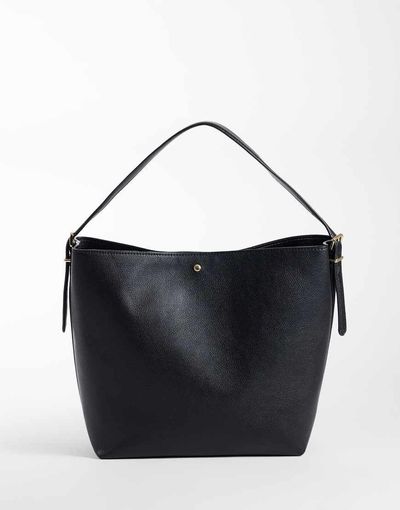 Mango Mango bucket bag in black