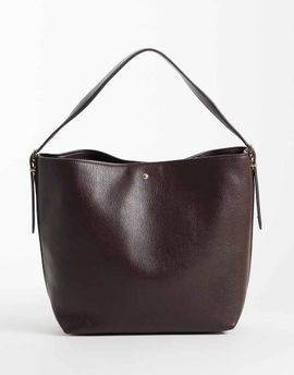 Mango Mango bucket bag in chocolate-Brown
