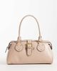 Mango Mango buckle detail shoulder bag in beige-Neutral - 1