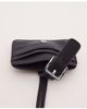 MANGO MANGO Buckle Leather Cardholder on a Lanyard - 4