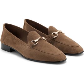 MANGO MANGO Buckle Leather Loafer