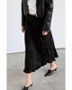MANGO MANGO Burnout A-Line Midi Skirt - 1