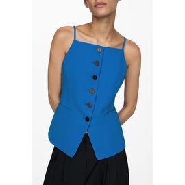 MANGO MANGO Button-Front Top