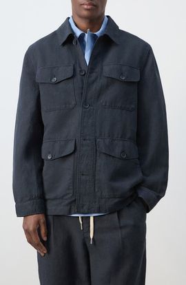 MANGO MANGO Button Front Chore Jacket