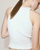 MANGO MANGO Button Sleeveless Rib Sweater - 3