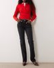 Mango Mango Cait slim jeans in dark gray-Black - 1