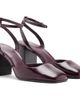 MANGO MANGO Campana Faux Leather Ankle Strap Pump - 1