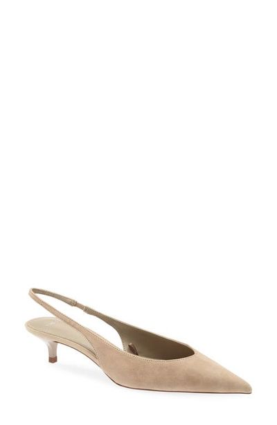 MANGO MANGO Cande Pointed Toe Slingback Pump