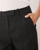 Mango Mango Capsule pleated front tailored straight leg pants in black - part of a set - 3