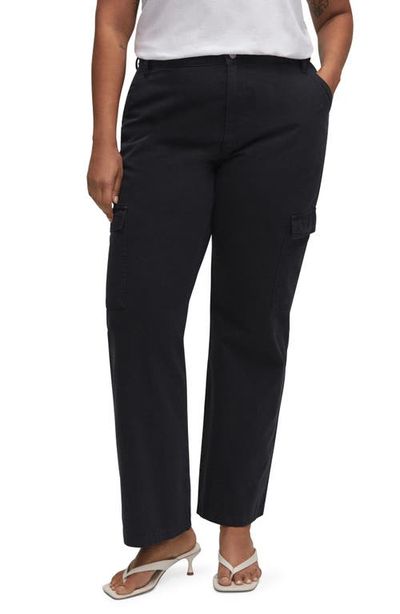 MANGO MANGO Cargo Straight Leg Jeans