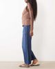 Mango Mango Catherin wide leg jeans in dark blue - 3