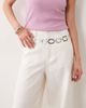Mango Mango chain belt in silver - 1