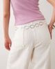 Mango Mango chain belt in silver - 2