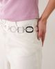 Mango Mango chain belt in silver - 3