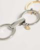 Mango Mango chain belt in silver tone and gold tone - 2
