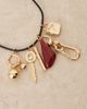 Mango Mango charm necklace in gold - 2