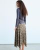 MANGO MANGO Check Asymmetric Maxi Skirt - 4