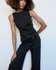 MANGO MANGO Checked Wide Leg Jumpsuit - 2