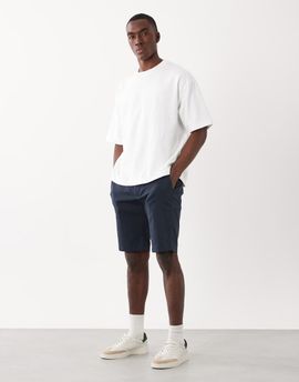 Mango Mango chino shorts in navy