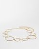 Mango Mango circle chain belt in gold tone - 1