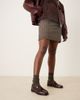 Mango Mango classic 100% leather loafers in vintage look cherry red - 2