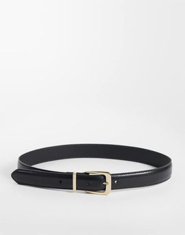 Mango Mango classic belt in black