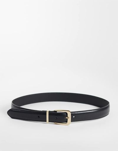 Mango Mango classic belt in black