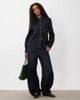 Mango Mango classic denim shirt in indigo-Blue - 2