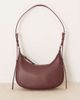 Mango Mango classic half moon cross body bag in cherry red - 3
