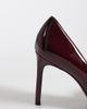 Mango Mango classic heeled pumps in burgundy-Red - 2